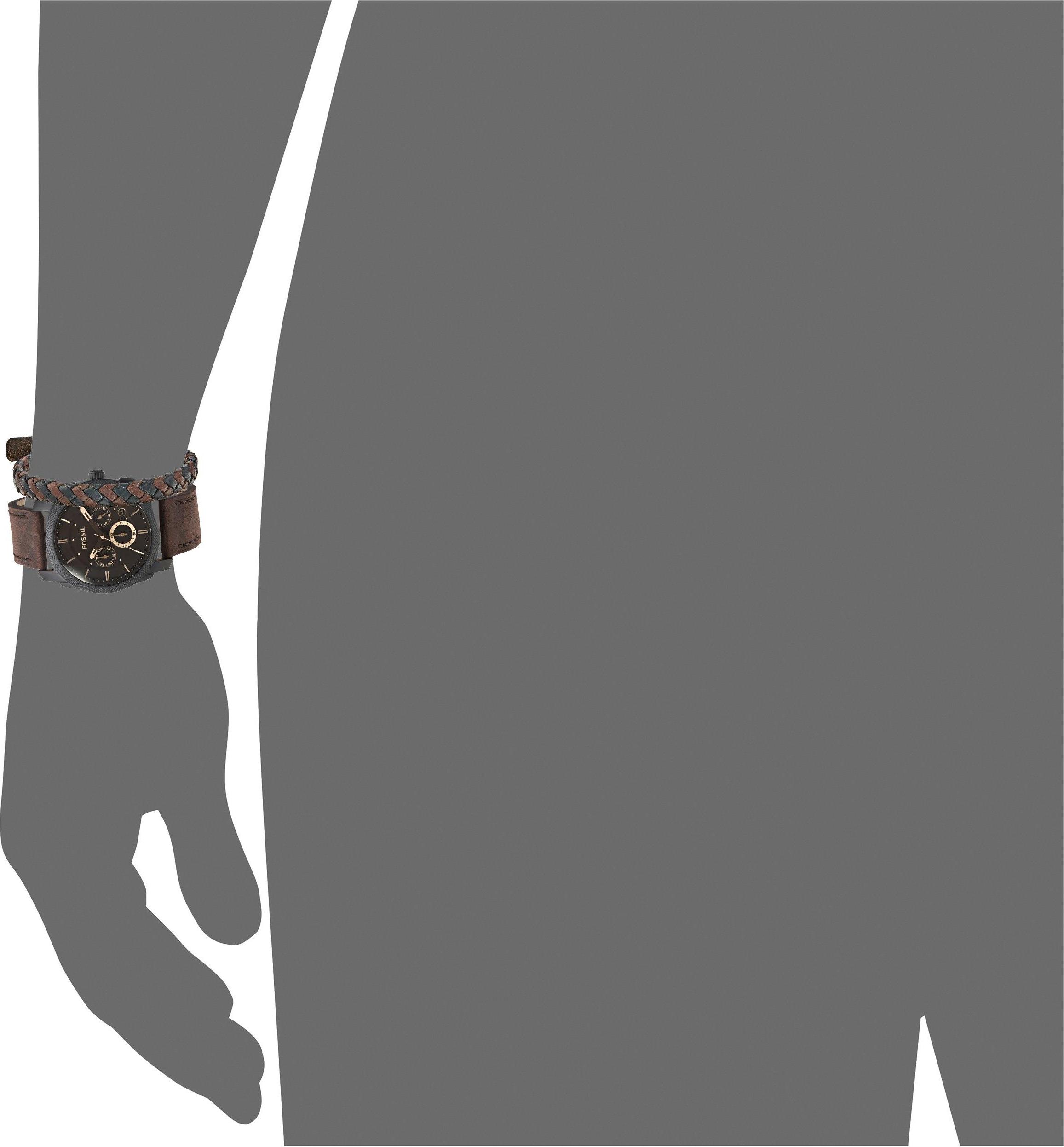 Set Đồng Hồ Cơ Và Vòng Đeo Tay Fossil Cho Nam