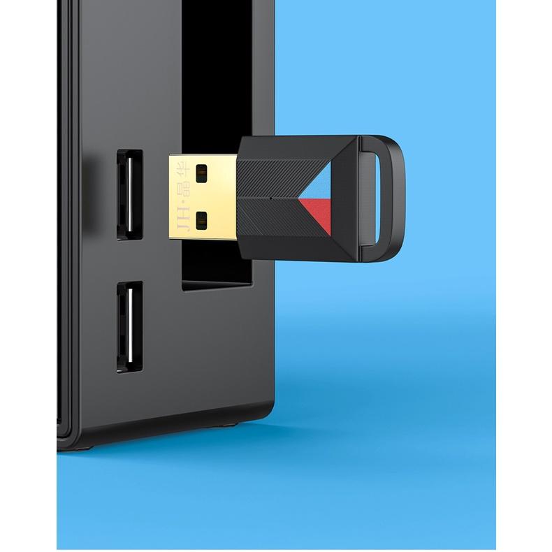 Usb bluetooth âm thanh cho Switch/ Ps4/ Ps5 chuẩn 5.0 kết nối 2 tai nghe cùng lúc - JH D901 - Hồ Phạm