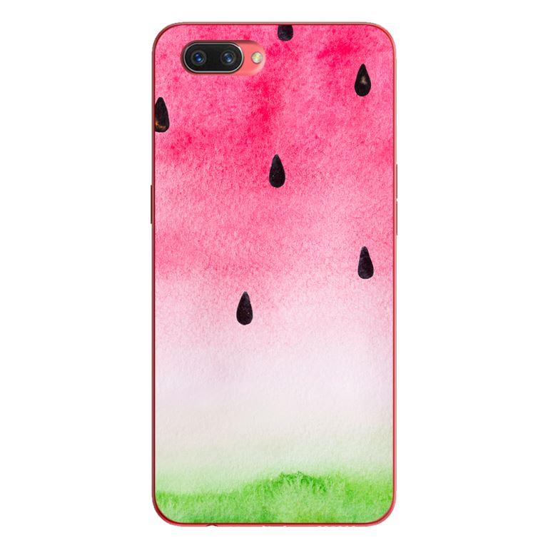 Ốp lưng in cho Oppo Realme C1 mẫu Dưa Hấu - Hàng chính hãng