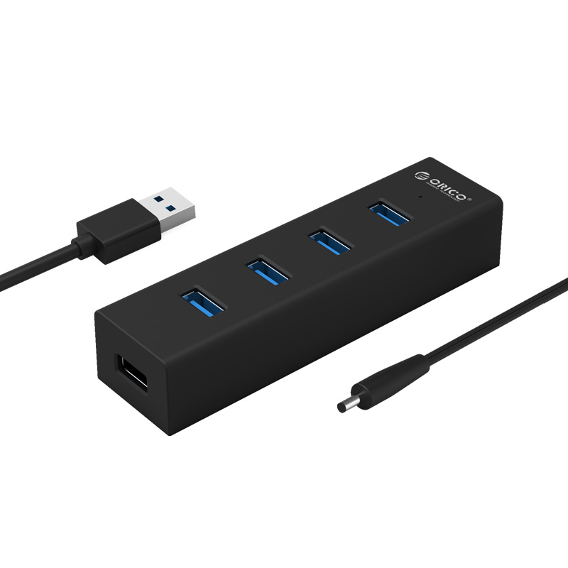 Bộ chia USB HUB 4 cổng ORICO W5P USB 3.0 - Hàng chính hãng