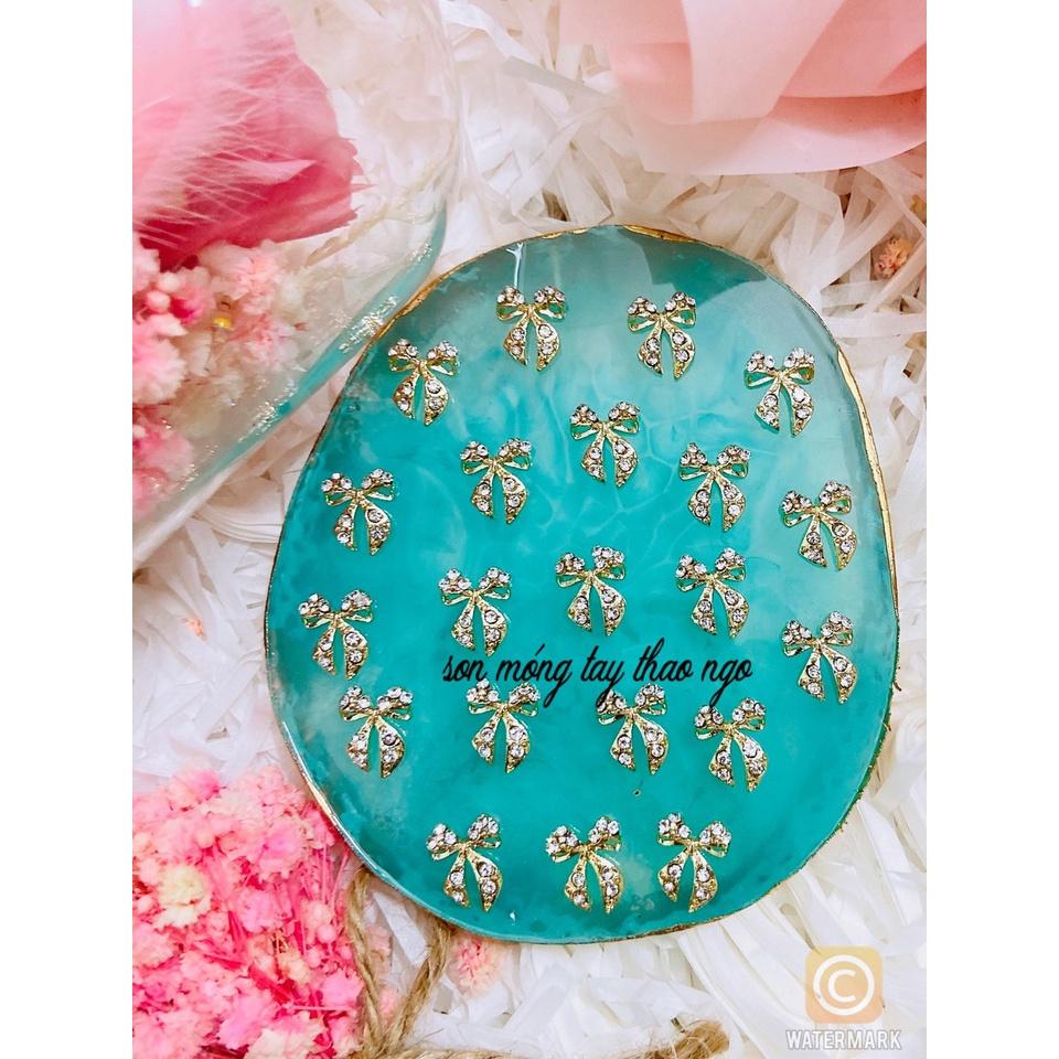 (Hàng mới về) Charm đính móng kim loại siêu xinh dành cho Nail 7k/cái