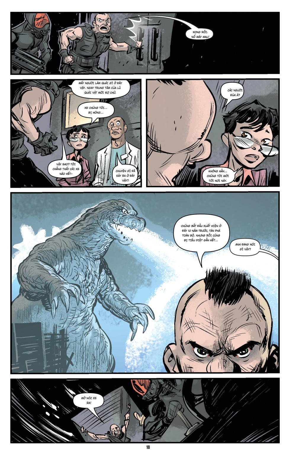 đại chiến godzilla chapter 1 16