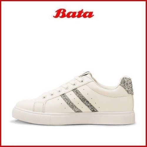 Giày sneaker nữ màu trắng Thương hiệu Bata 531-1006