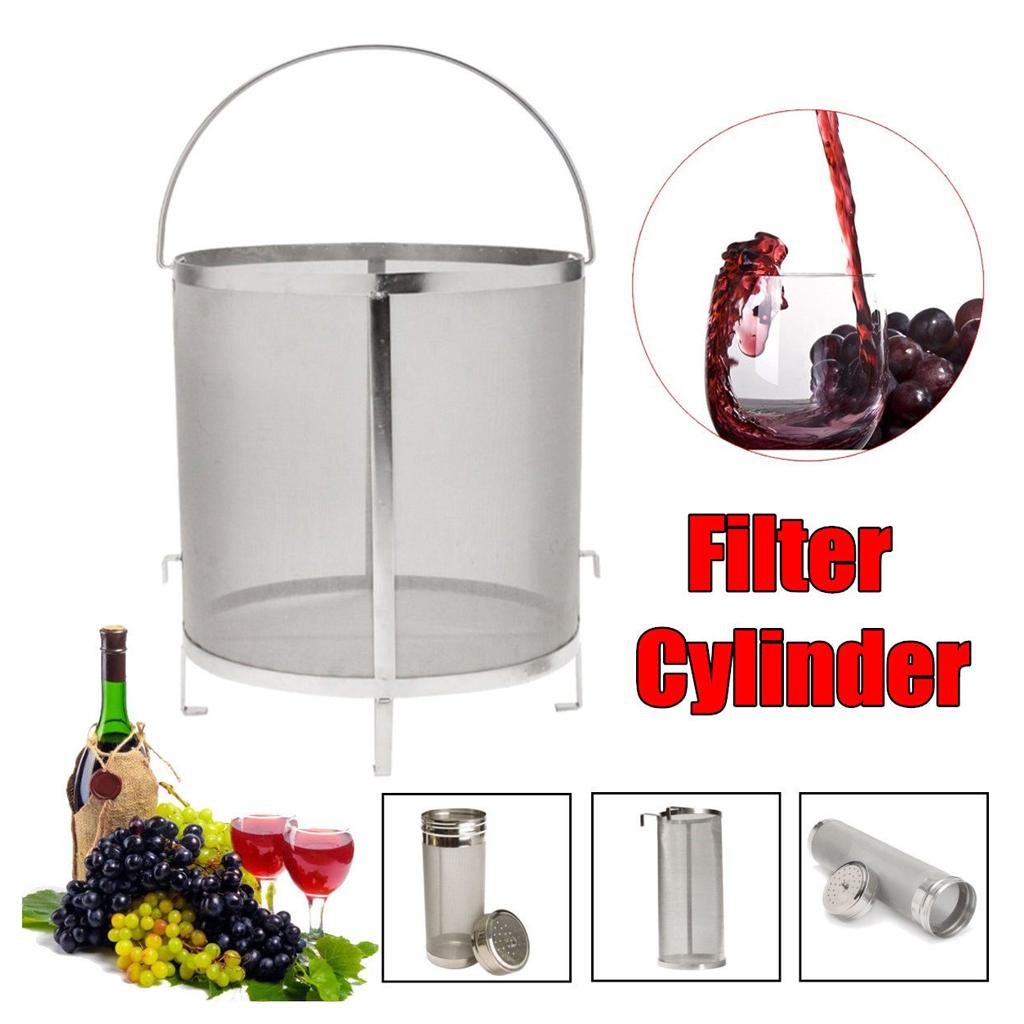 Brewing Hopper Basket, Stainless Steel 300 Micron Mesh – Home DIY Dry Hops Beer and Tea Kettle Brew Filter
