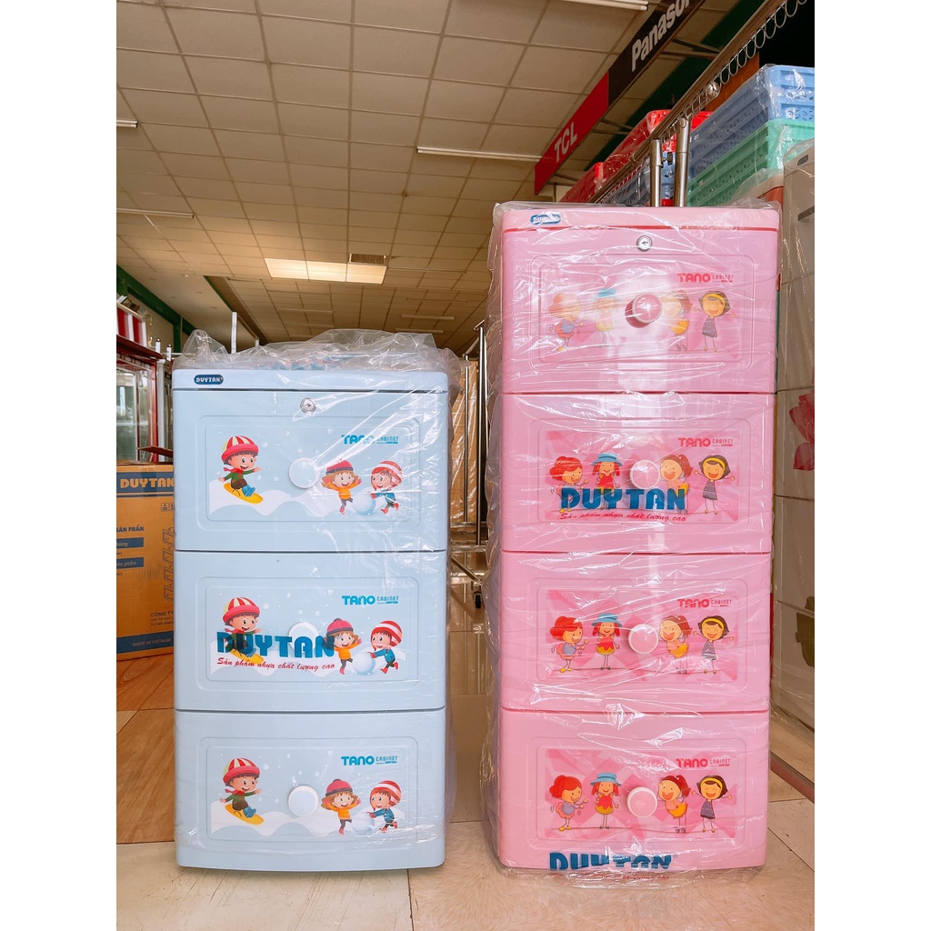 Tủ Nhựa Duy Tân TANO 3 Ngăn
