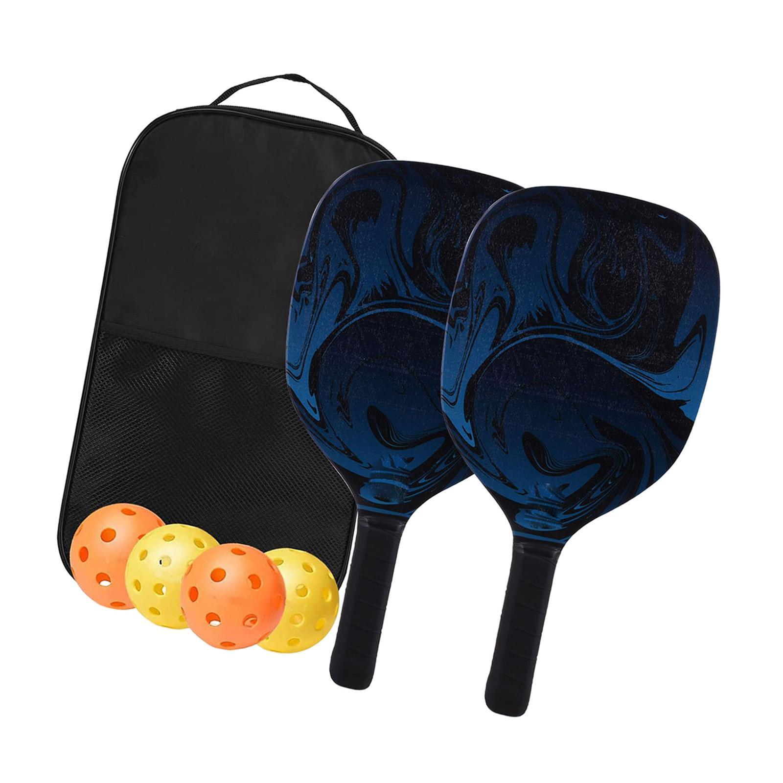 Pickleball Paddles Set and Storage Bag for Indoor and Outdoor Tournament
