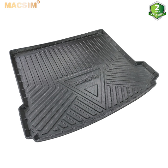 Lót cốp xe ô tô BMW X6 2010-2016 chất liệu TPV thương hiệu Macsim màu đen