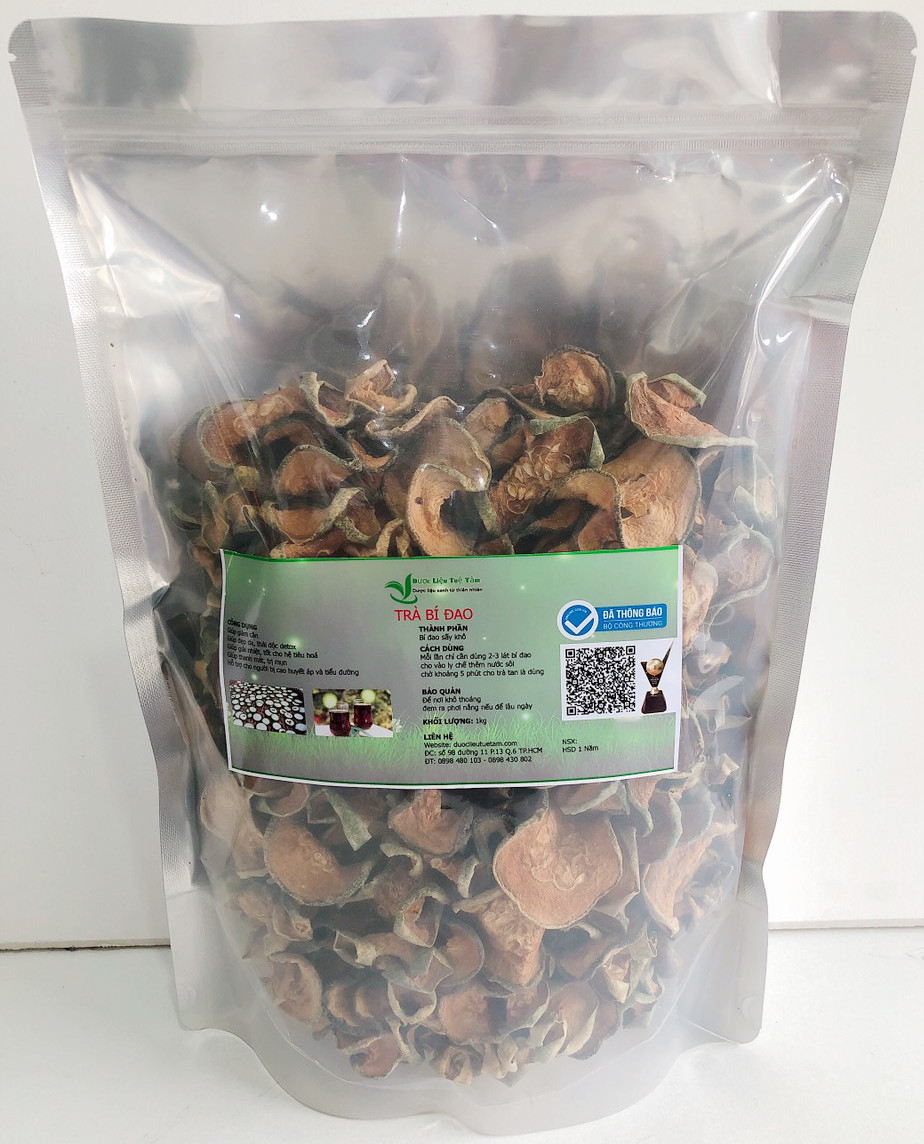 Trà bí đao thái lát sấy khô - Gói 1kg