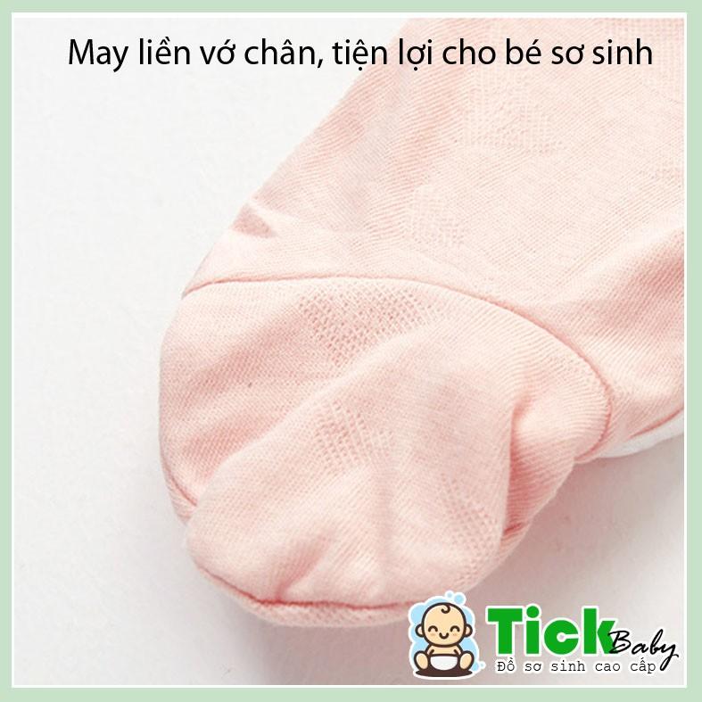 Bộ Body Cho Bé, Bộ Liền Thân Cho Bé Sơ Sinh Chất Liệu Cotton Thông Hơi Cao Cấp