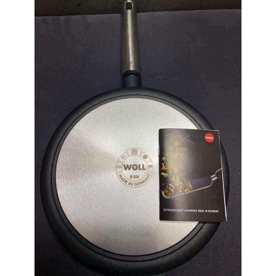 Chảo Chiên Rán Chống Dính Woll Diamond XR Logic, Size 20/24/28cm, Tay Tháo Rời, Dẫn Nhiệt Tốt, Nhập Đức