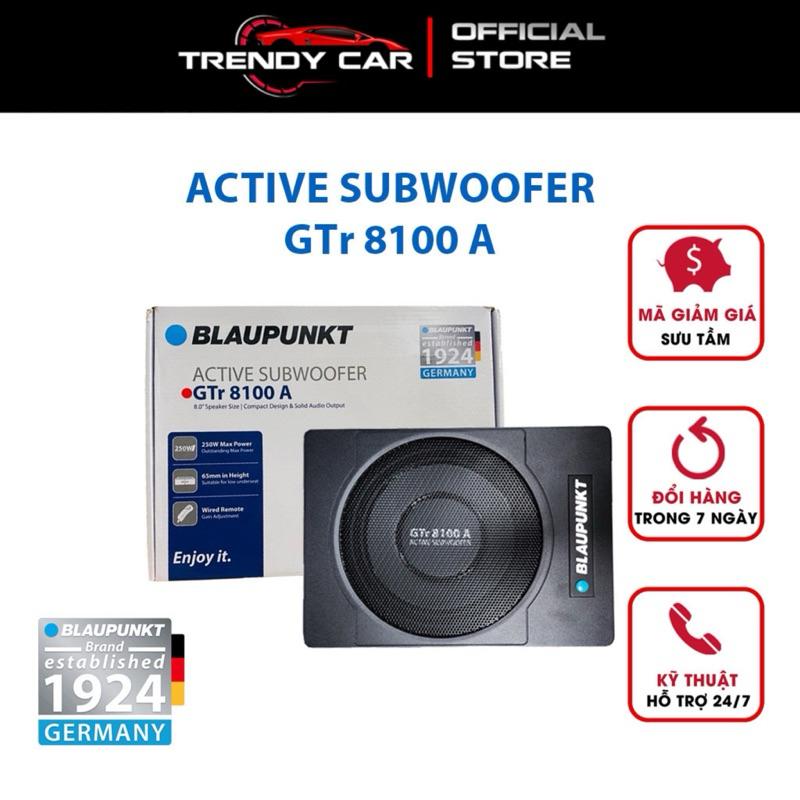 Loa sub gầm ghế ô tô Blaupunkt GTr 8100A, bass 8'', 250W, kích thước nhỏ gọn, bảo hành 12 tháng Âm Bass Đức siêu trầm