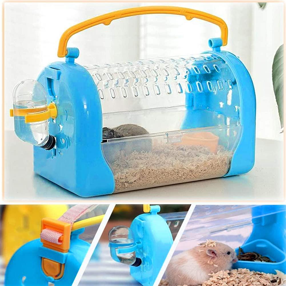 Vận chuyển vận chuyển Hamster Hamster g nhựa Hamster Hamster Hamster Hamster Hamster Thoải mái Tay cầm người mang tính bền bỉ Hôi trường sống của Hamster Home