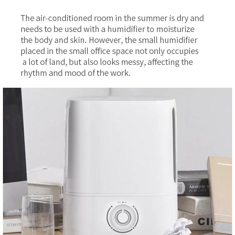 Máy Phun Sương Tạo Ẩm Không Khí Xiaomi Deerma DEM-F300 Mini\ Dung Tích 2.5L Cho Văn Phòng/ Phòng Ngủ/ Nhà Cửa - Hàng nhập khẩu