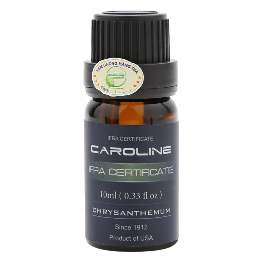 Combo 3 Chai Tinh Dầu Caroline 10ml - Cam, Cúc La Mã, Bạc Hà