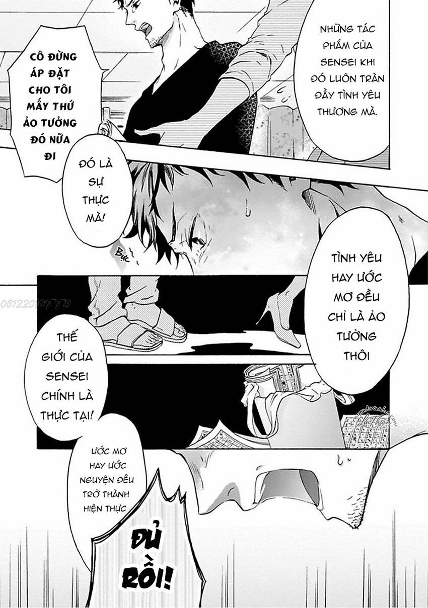 biên tập viên mộng mơ và tiểu thuyết gia chán đời chapter 2 19