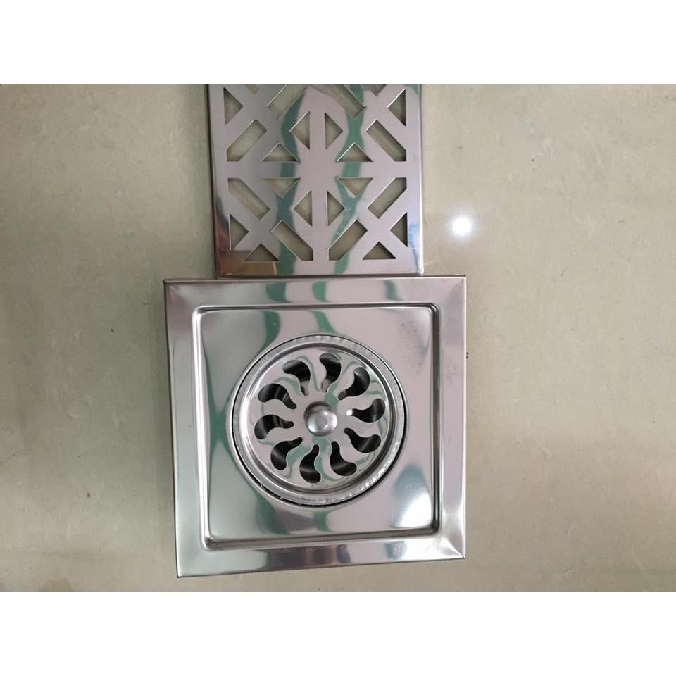 Thoát sàn inox- Phễu lược rác chống hôi Phù hợp phi 50-90