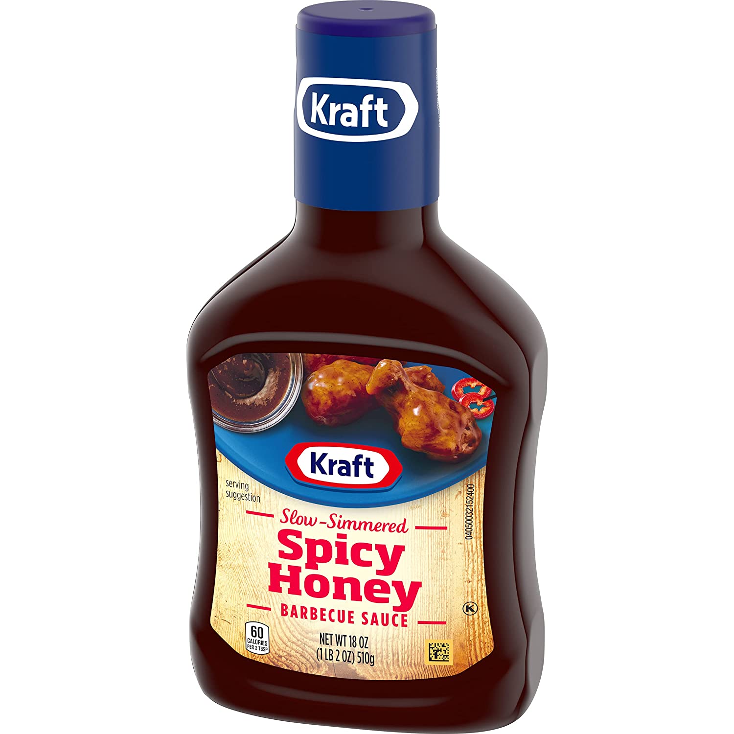 Xốt ướp nướng mật ong hiệu Kraft Spicy Honey BBQ Sauce 510g