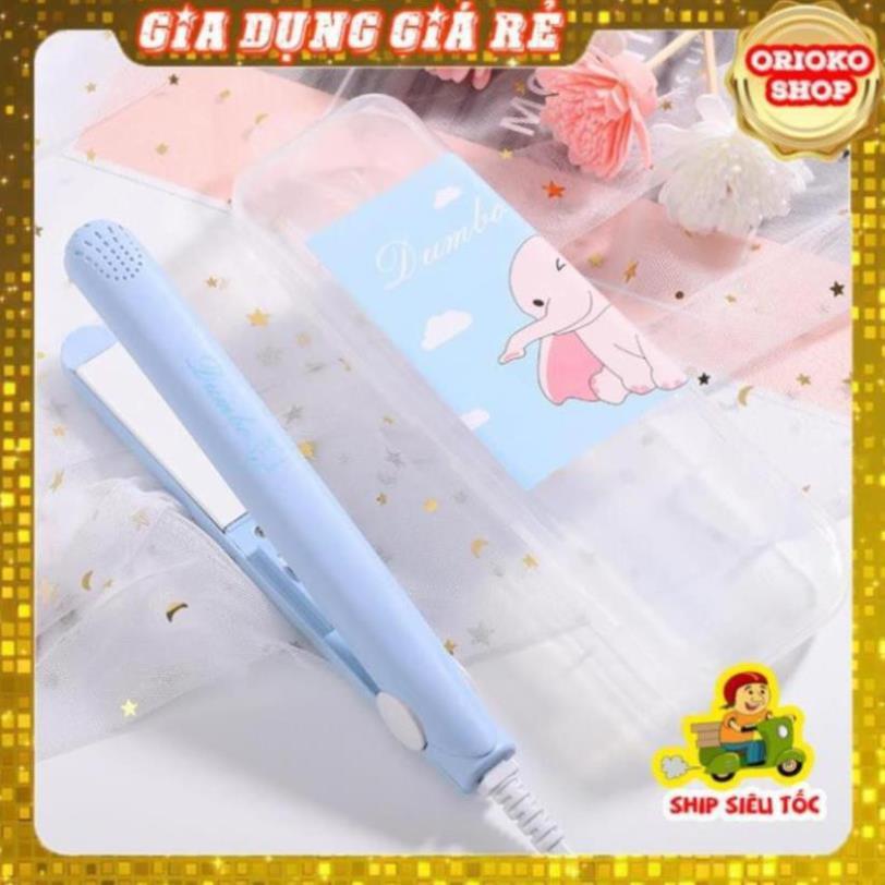 Máy duỗi tóc là tóc mini, giúp duỗi uốn thẳng tóc 2 trong 1 kích thước nhỏ, gọn, nhẹ.