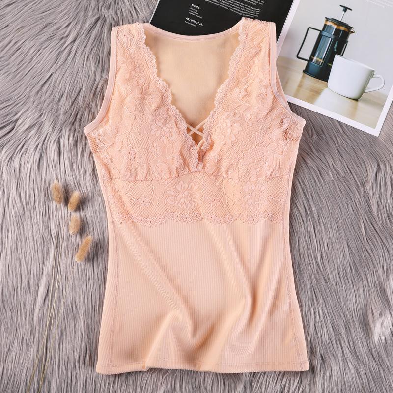 Quần Lót Sinh Nhiệt Plus Kích Thước 6XL Áo Giữ Nhiệt Lót Phụ Nữ Mùa Đông Quần Áo Ấm Đầu Bên Trong Mặc Nhiệt Áo Sơ Mi Quần Lót Không Đường May Dùng Thân Thiết