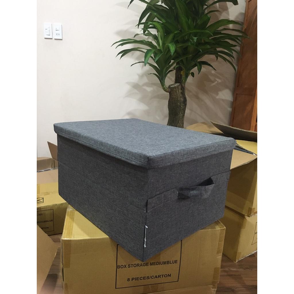 Hộp Đựng Đồ Vải Oxfoxd Khung Cứng Hàng Xuất Thụy ĐIển