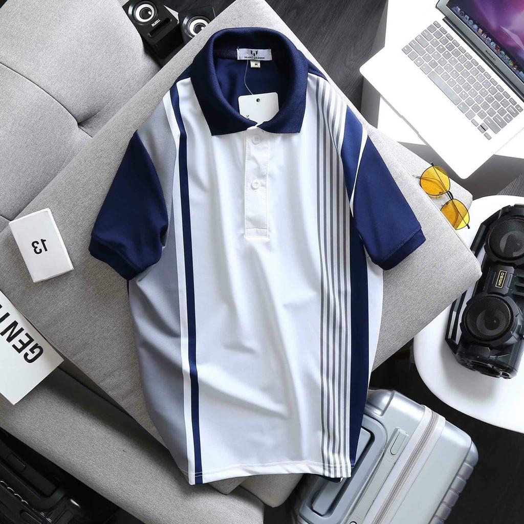 ÁO THUN NAM CÁ SẤU PHỐI MÀU XUẤT KHẨU ĐẸP Y HÌNH