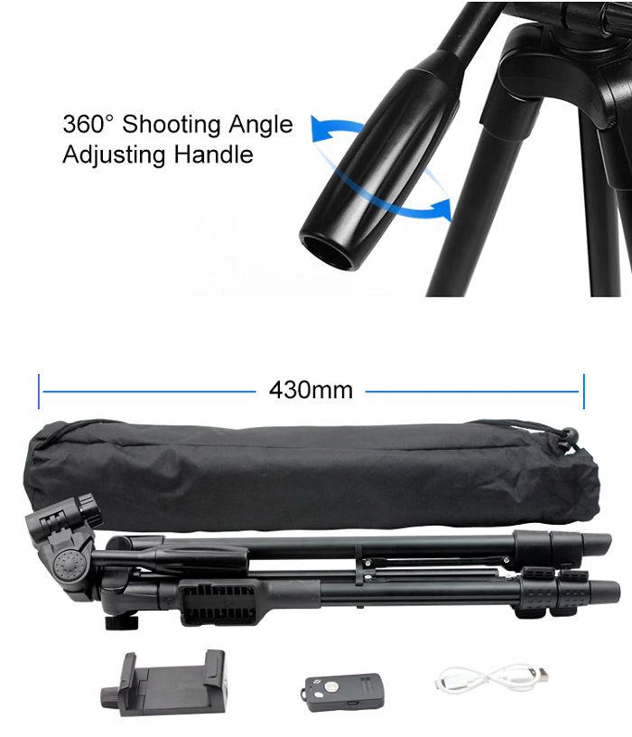 Chân máy ảnh tripod Yunteng VCT-5208 hàng chính hãng.