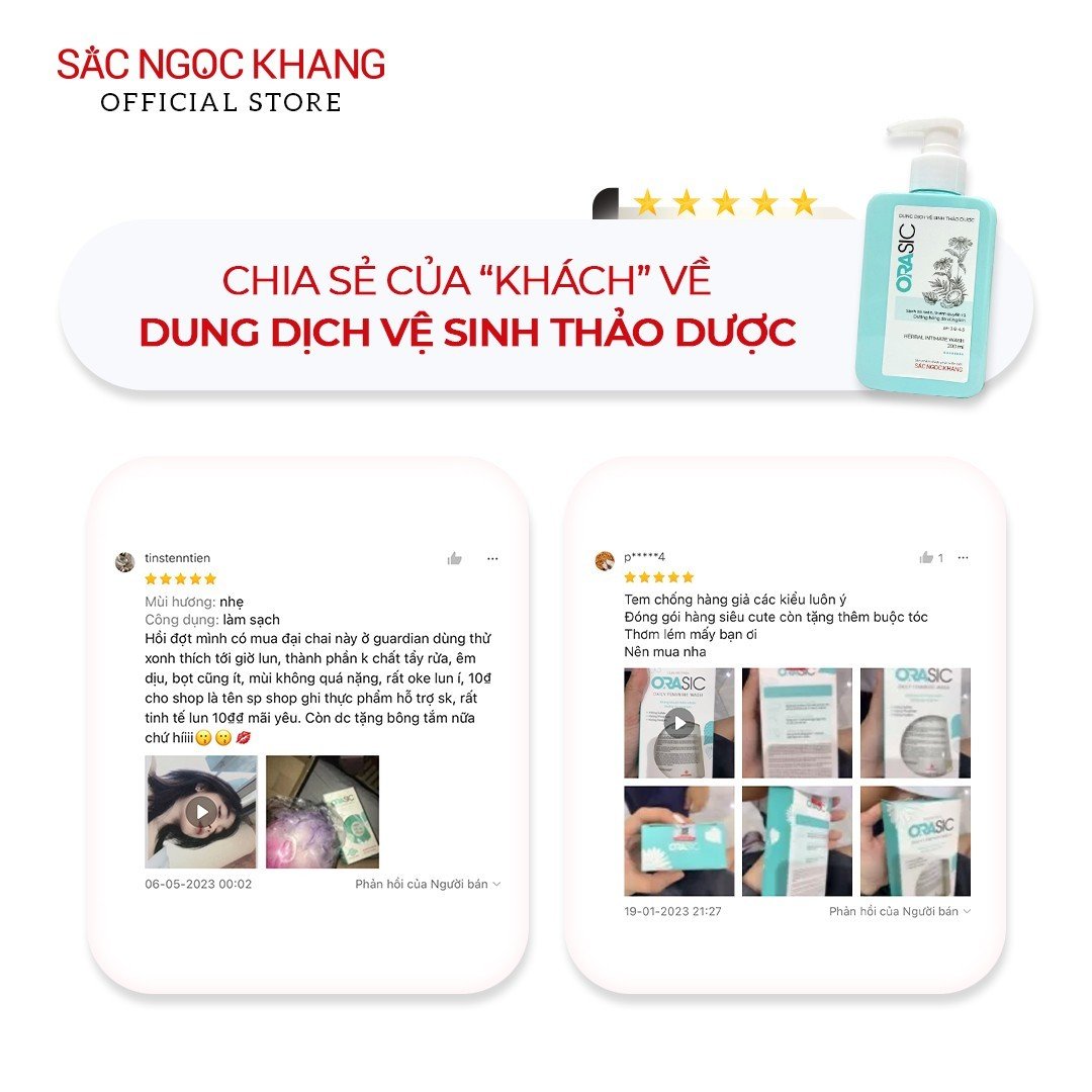 Dung dịch vệ sinh hằng ngày Orasic 200ml