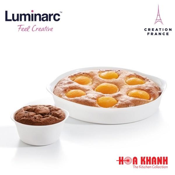 Khay nướng Thuỷ Tinh Luminarc Smart Cuisine Tròn 28cm - N3165