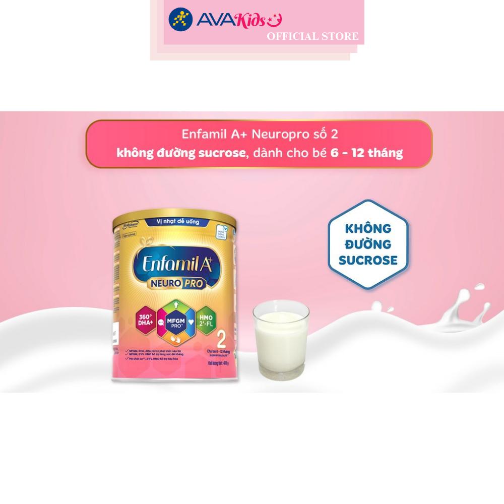 Sữa bột Enfamil A+ Neuropro số 2 400g (6 - 12 tháng)