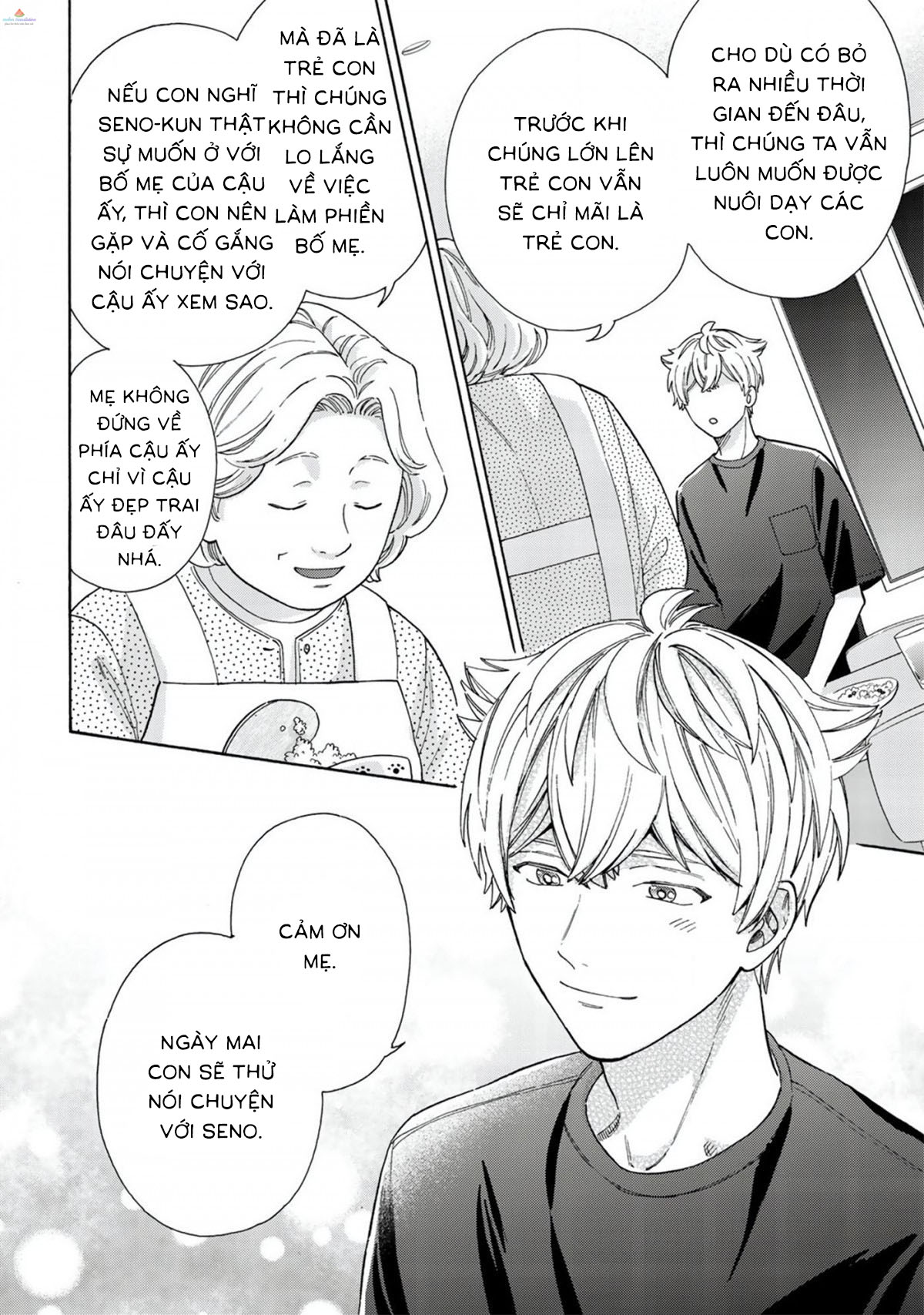 ngôi sao hạng nhất được vẽ bằng nụ hôn chapter 5 20