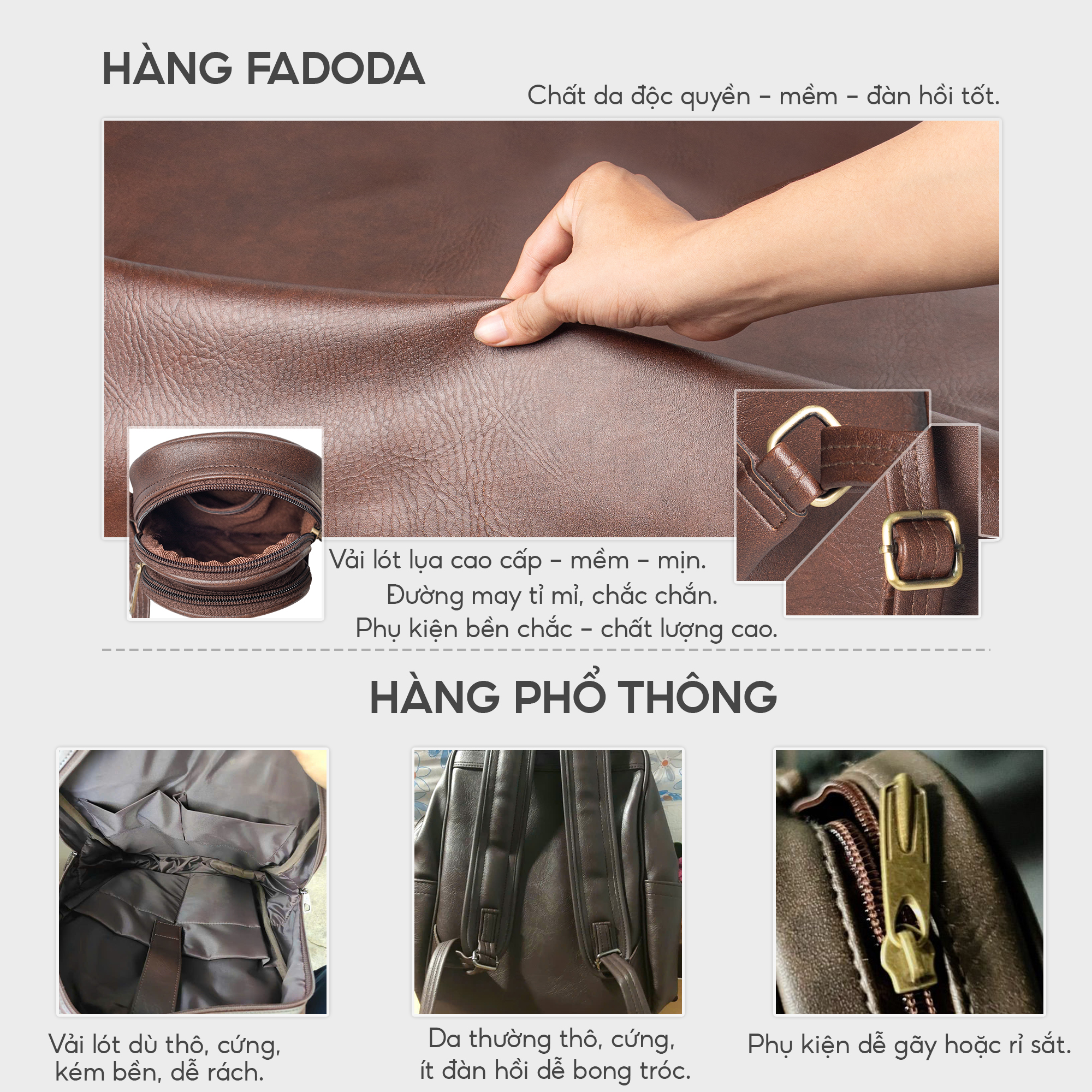 Túi đeo chéo nữ mini đựng điện thoại fadoda FN37