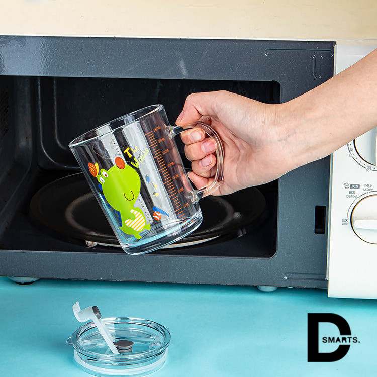 Cốc thủy tinh chống tràn tuyệt đối thiết kế nhỏ gọn,dung tích 400ml dễ dàng mang theo mọi nơi