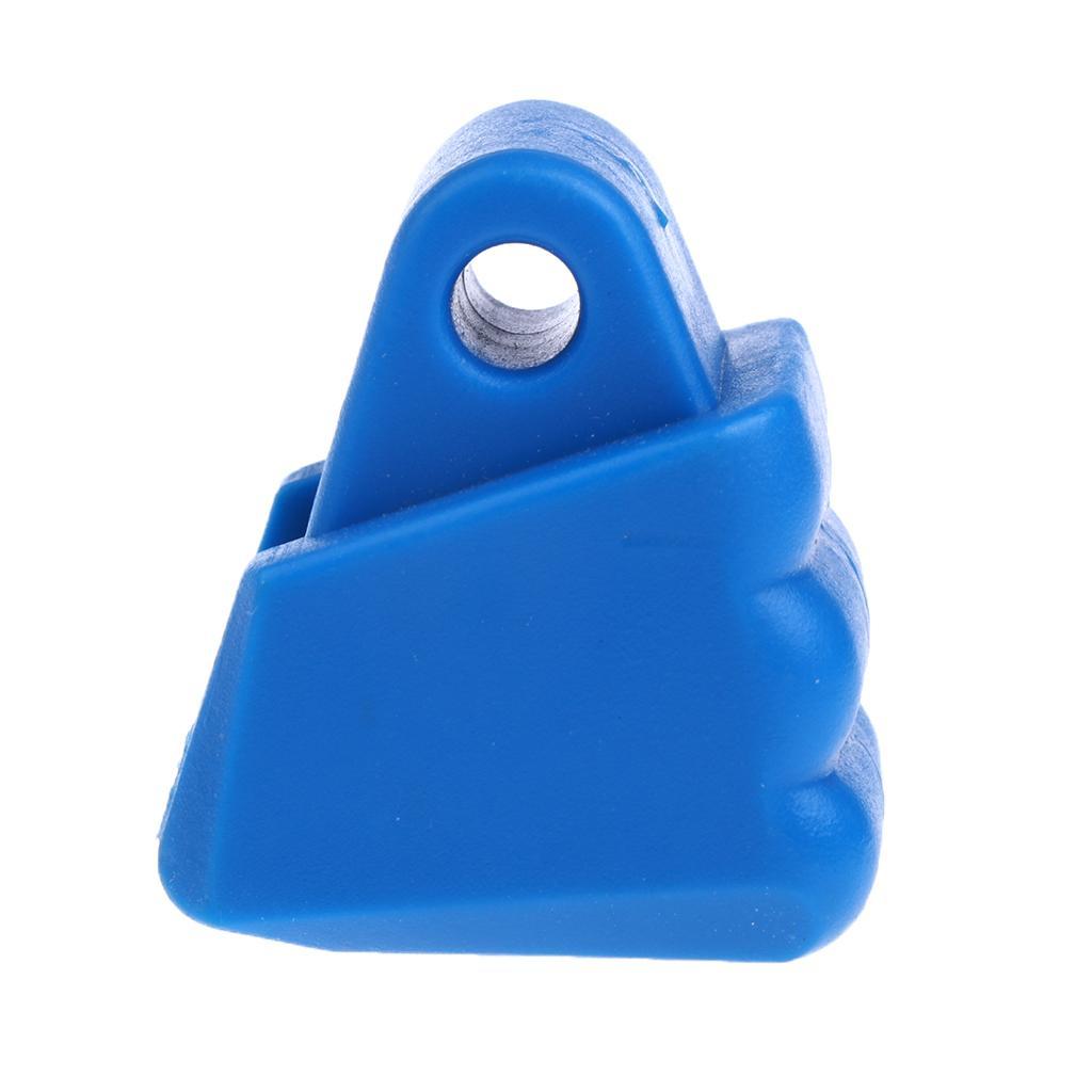 2xRoller Skate Toe Stops Inline Skate Brake Skating Shoes Accessories Blue