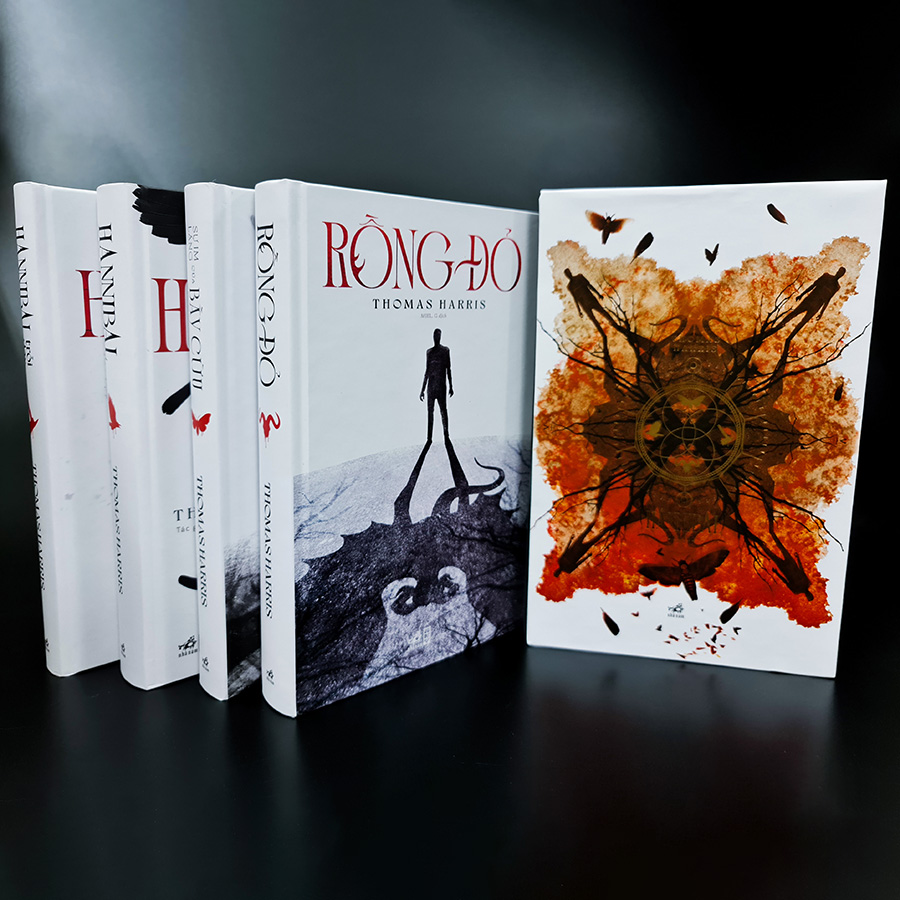 Boxset Thomas Harris – Rồng Đỏ, Sự Im Lặng Của Bầy Cừu, Hannibal, Hannibal Trỗi Dậy (Trọn Bộ 4 Cuốn)