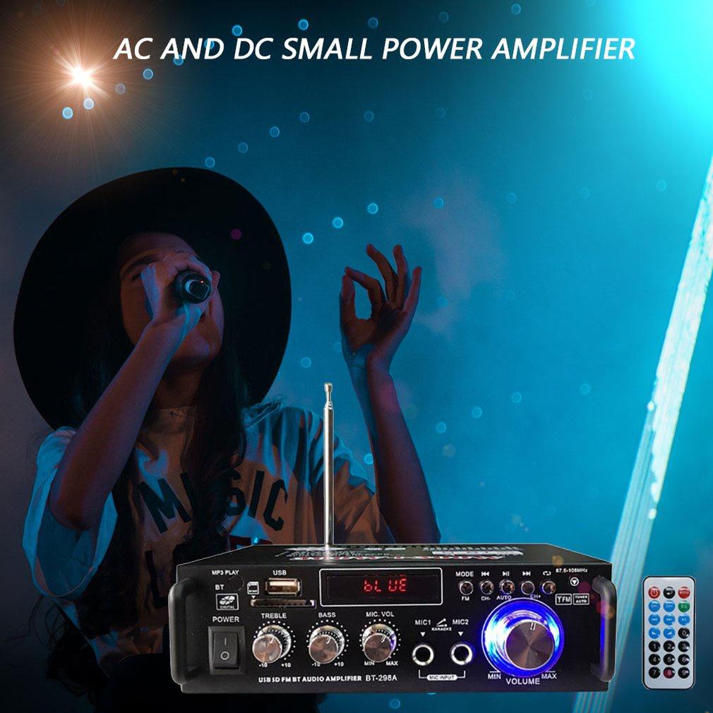Bộ Khuếch Đại Nguồn Điện mini USB bluetooth Thẻ AC Và DC Cho Xe Hơi