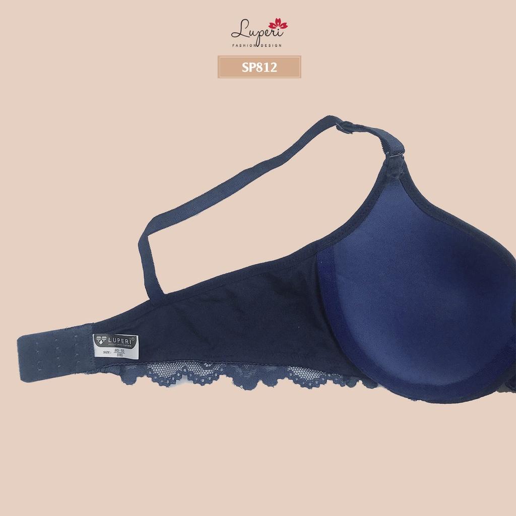 Áo Lót Nữ Ren Siêu Mỏng Gọng Nhựa LUPERI SP812 Dây Lưng Không Gân Dành Cho Người Ngực To Ngực Bầu Ngực Sau Sinh
