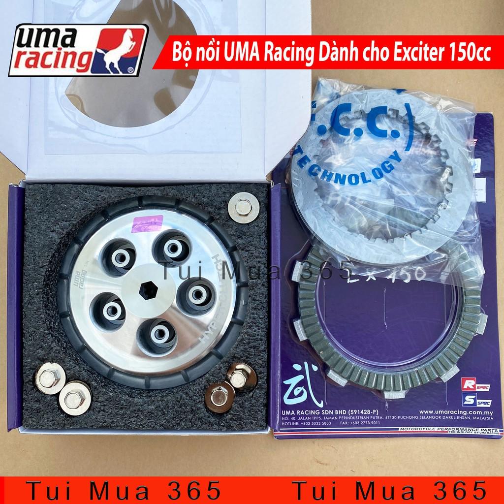 Combo nồi Uma Racing 5 lò xo, Bố nồi Uma Racing, Lá sắt cho Exciter 150, FZ 150i, R15