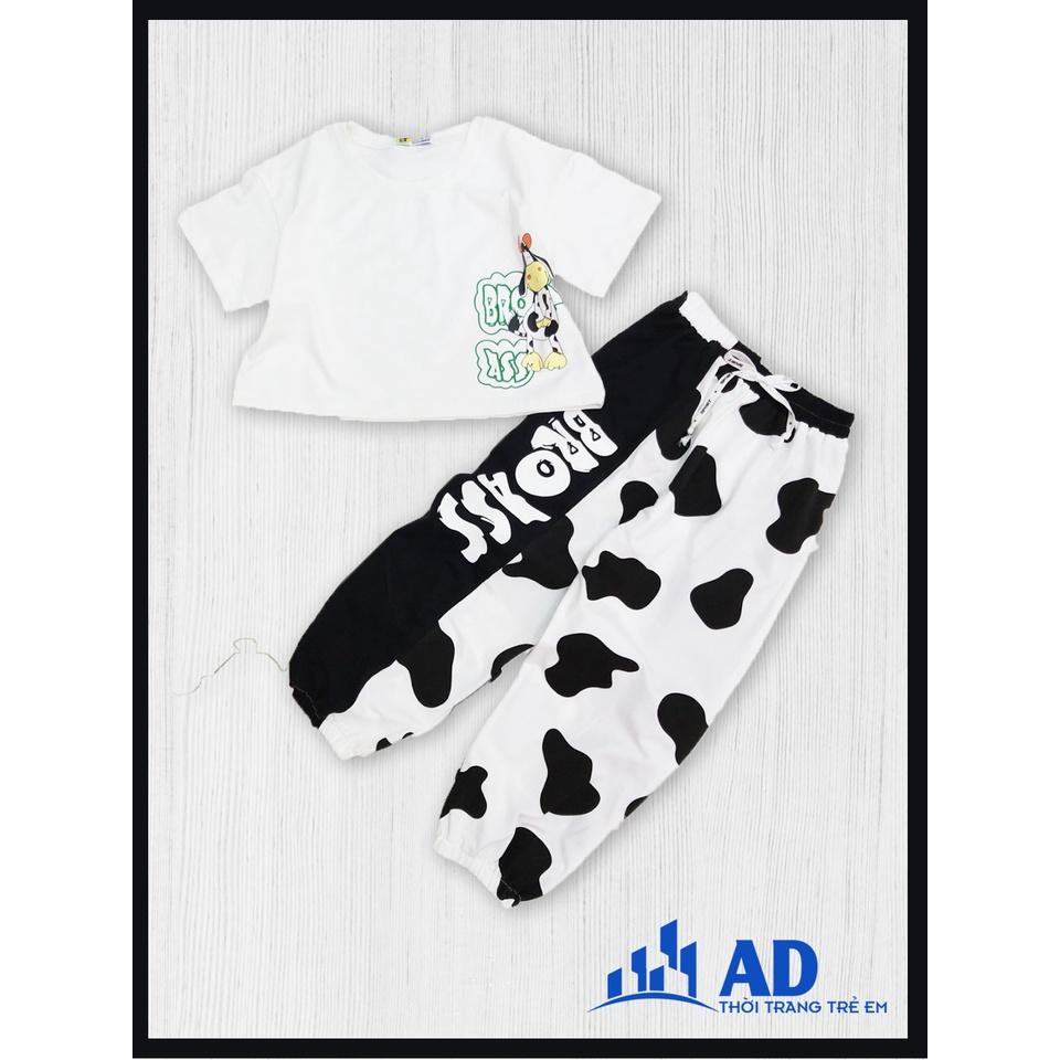 Set đồ bộ thun cho bé gái
