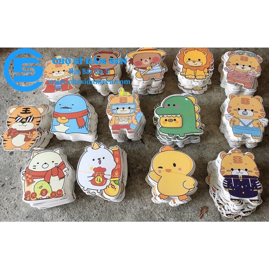 10 Bao lì xì hoạt hình chibi 3D dễ thương, siêu hot, cứng cáp Tết con Hổ 2022 G293-Baolixi-HH