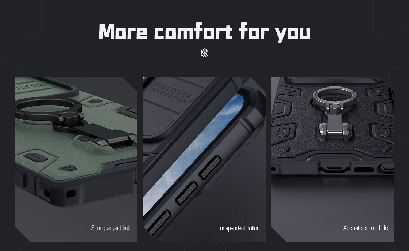 Ốp Lưng Nillkin CamShield Armor Pro Cho Samsung Galaxy S23 Ultra - Hàng Chính Hãng
