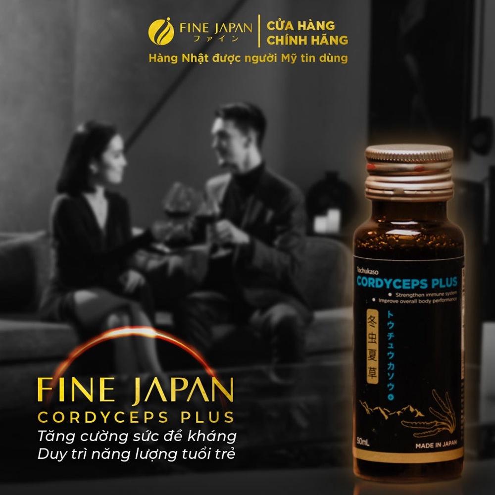 Nước uống đông trùng hạ thảo Fine Japan Cordyceps Plus