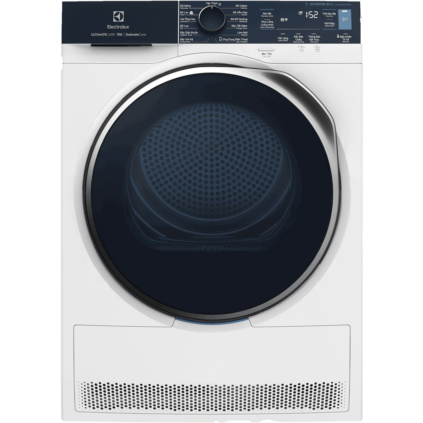 Máy sấy Electrolux 8kg EDH803Q7WB - Hàng chính hãng - Giao HCM và 1 số tỉnh thành