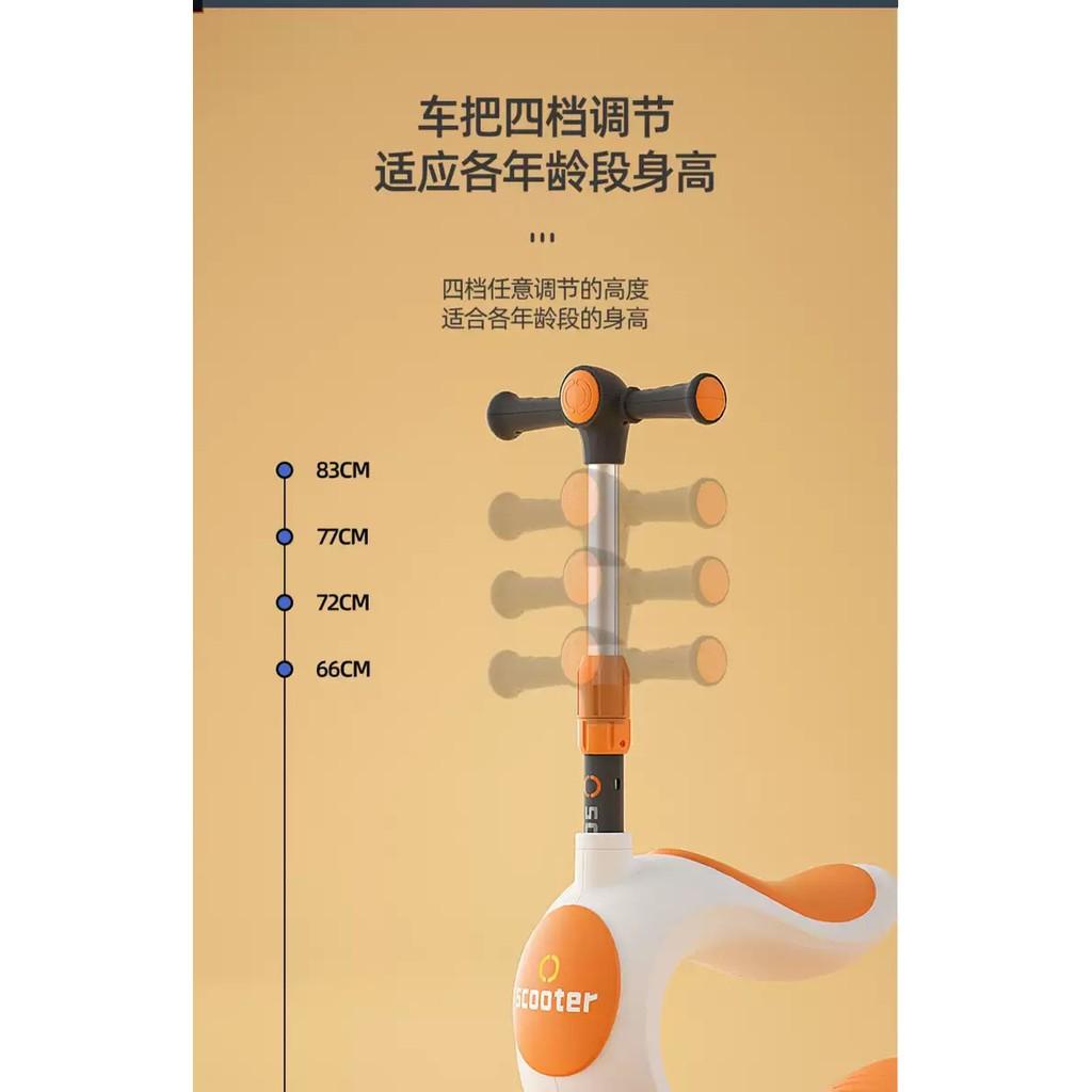 Xe Scooter SaSa 3in1 cao cấp cho bé