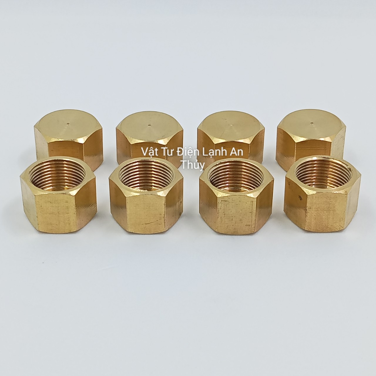 Nắp bích 15 - Nút bịt ống đồng zen 15 - Nắp bịt ống đồng - Nắp bịt ren trong, Nút bít ren trong - nút đầu bịt ống đồng