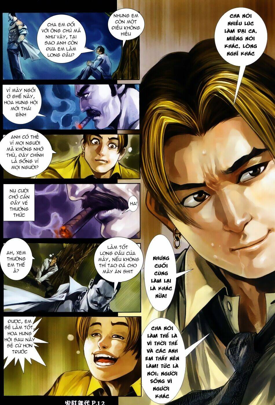 hỏa hồng niên đại hắc cốt đường chapter 50 11