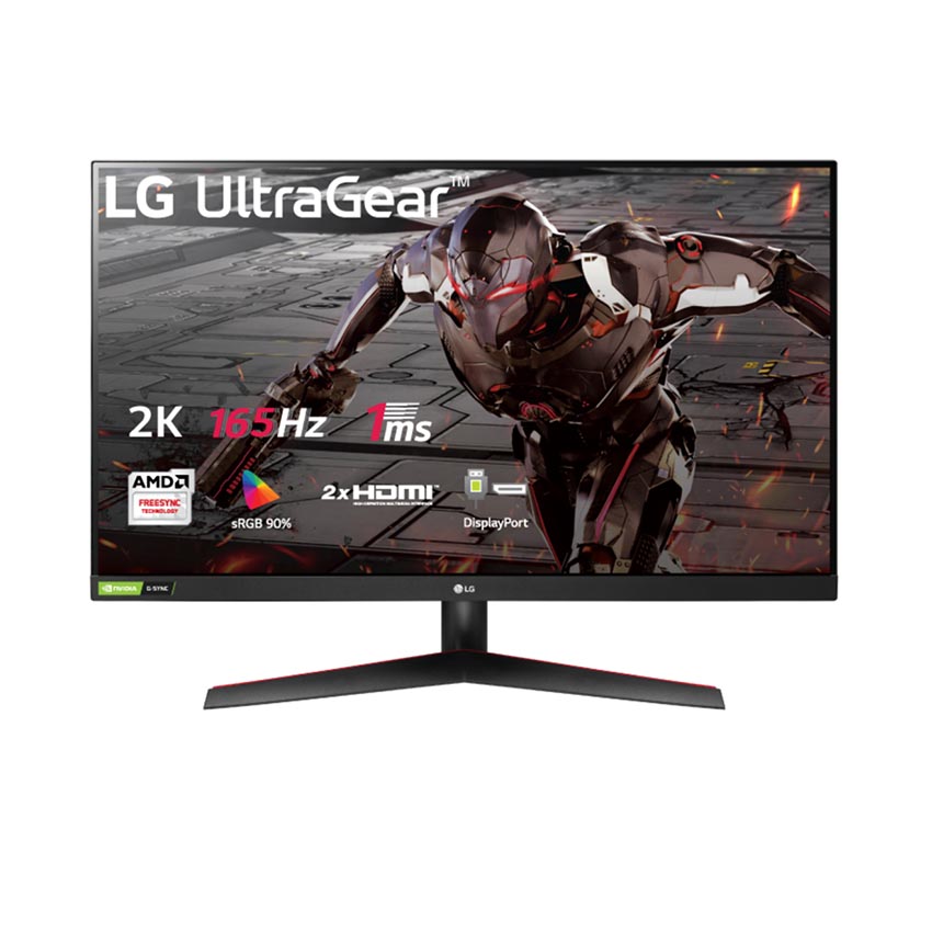 Màn hình máy tính LG UltraGear 31.5 VA QHD 165Hz 1ms MBR AMD FreeSync - HDR 32GN600-B - Hàng chính hãng