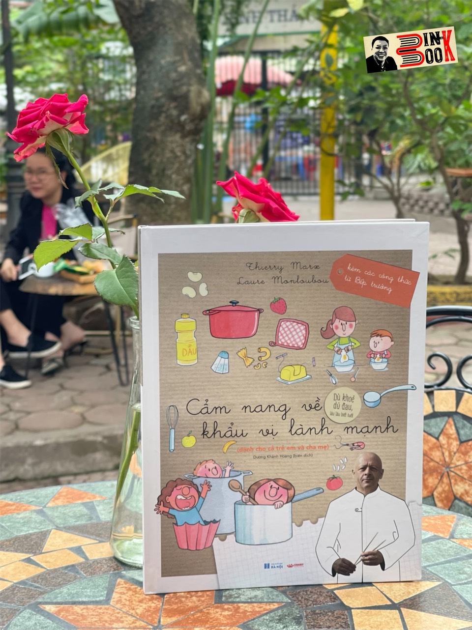 Bìa Cứng In Màu Cẩm Nang Cho Khẩu Vị Lành Mạnh - Thierry Marx - Crabit Kidbooks