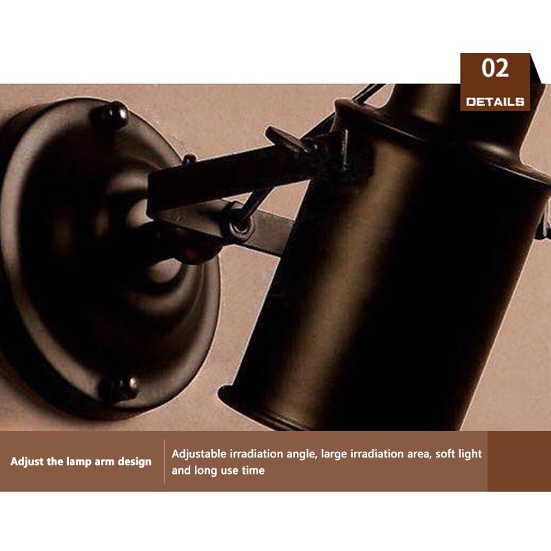 Công Tắc Đèn Gắn Tường Có Thể Điều Chỉnh Phong Cách Cổ Điển