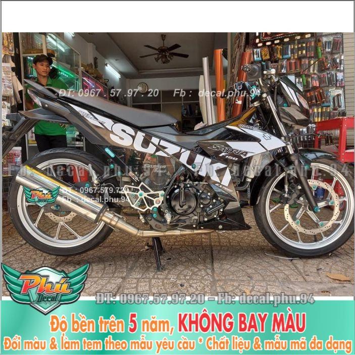 Tem rời Satria Đen Trắng