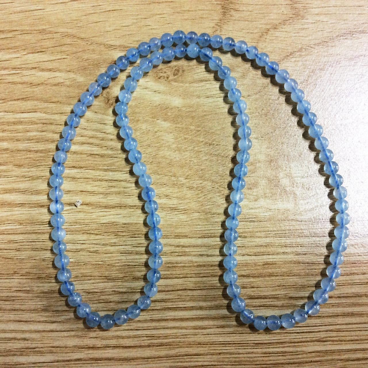 Vòng Tay Đá Aquamarine 